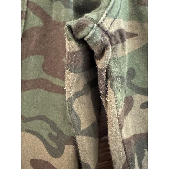 Level 99 Camo Jogger Zipper Pants Women Size 26 Green Camouflage Stretch Slim Fi - Picture 6 of 6